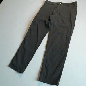 Mens birddogs Dark Blue Navy Pants 34x28 Stretch Lined Golf Performance